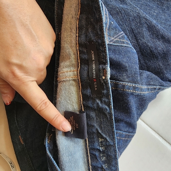 🌸 John Varvatos‎ | Mens Bowery Slim Straight Jeans, waist 33 - Picture 10 of 11